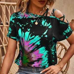 Tye Dye Short Sleeve Shirt